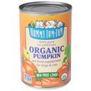 Nummy Tum-Tum Pure Organic Pumpkin Canned Dog & Cat Food Supplement, 15-oz, case of 12
