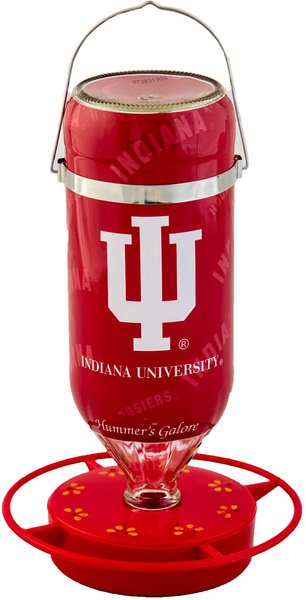 Hummer's Galore Indiana University Hummingbird Feeder, Red, 32-oz slide 1 of 4
