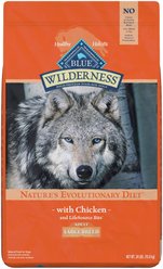 Blue Buffalo Wilderness Large Breed Chicken Recipe Grain-Free Dry Dog Food, 24-lb bag