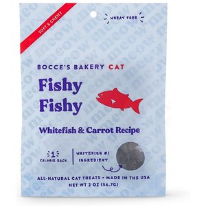 Bocce's Bakery Fishy Fishy Soft & Chewy Cat Treats, 2-oz bag
