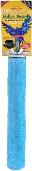 Polly's Pet Products Pastel Bird Perch, Blue, XX-Large slide 1 of 6