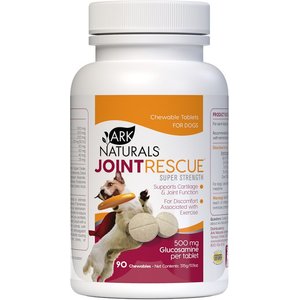 Ark Naturals Joint Rescue Super Strength Chewable Tablet Joint Supplement for Dogs & Cats, 90 count