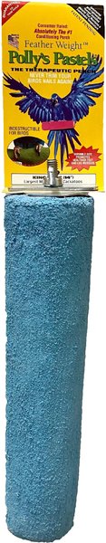 Polly's Pet Products Pastel Bird Perch, Blue, XXX-Large slide 1 of 4