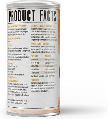 Show full view: The Honest Kitchen Perfect Form Herbal Digestive Dog & Cat Supplement, 5.5-oz jar slide 3 of 9