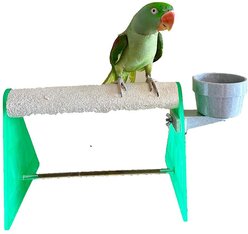 Polly's Pet Products Portable Bird Stand, Green, X-Large slide 2 of 4