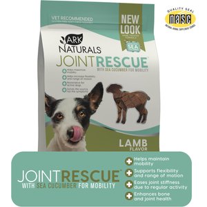 Ark Naturals Joint Rescue Lamb Flavored Soft Chew Joint Supplement for Dogs, 9-oz bag