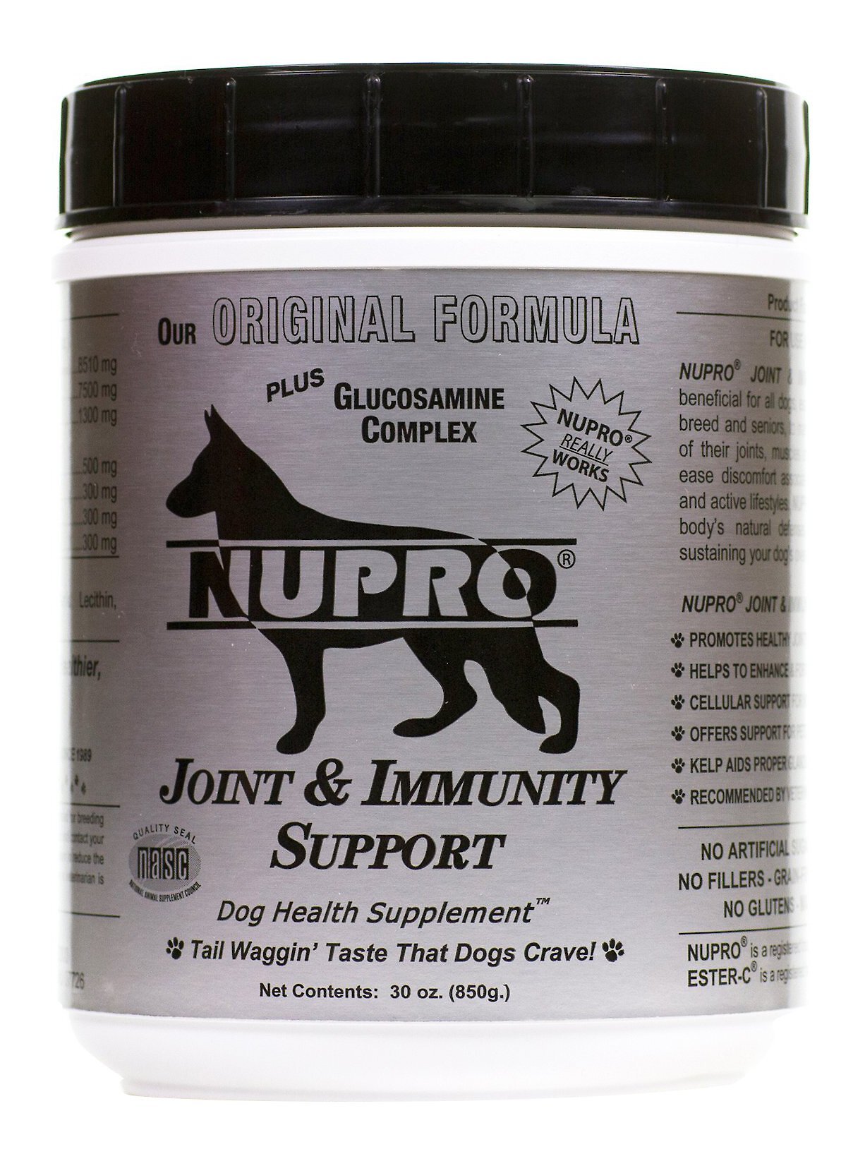 NUPRO All Natural Joint Immunity Support Dog Supplement reviews