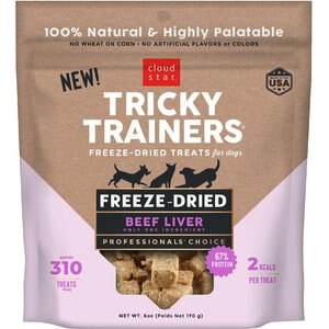  360 Pet Nutrition Freeze Dried Bison Liver Raw Single  Ingredient Treats, Made in The USA, 4 Ounce (Bison Liver) : Pet Supplies