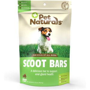 Pet Naturals Dog Scoot Bars Dog Chews, 30 count