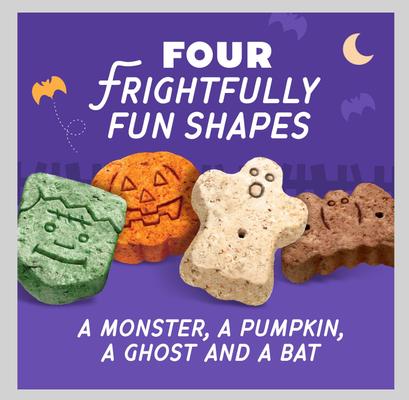 Show full view: Milk-Bone Spooky Biscuits Halloween Dog Treats, 24-oz pail slide 6 of 11