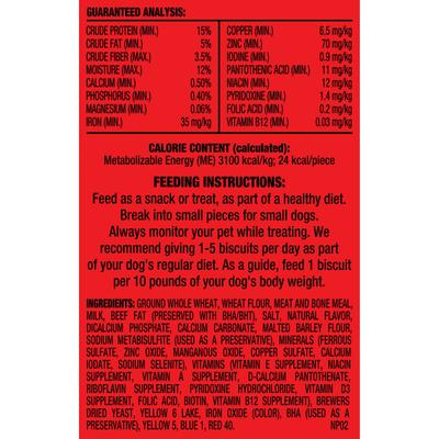 Show full view: Milk-Bone Spooky Biscuits Halloween Dog Treats, 24-oz pail slide 8 of 11