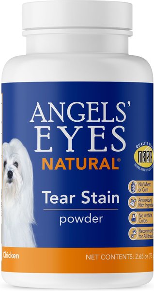 Angels' Eyes Natural Chicken Flavored Powder Tear Stain Supplement for Dogs & Cats, 2.65-oz bottle slide 1 of 9