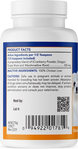 ANGELS EYES Natural Chicken Flavored Powder Tear Stain Supplement for Dogs Cats 2.65 oz bottle Chewy