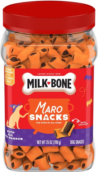 Milk-Bone Maro Snacks Halloween Dog Treats, 25-oz can slide 1 of 8