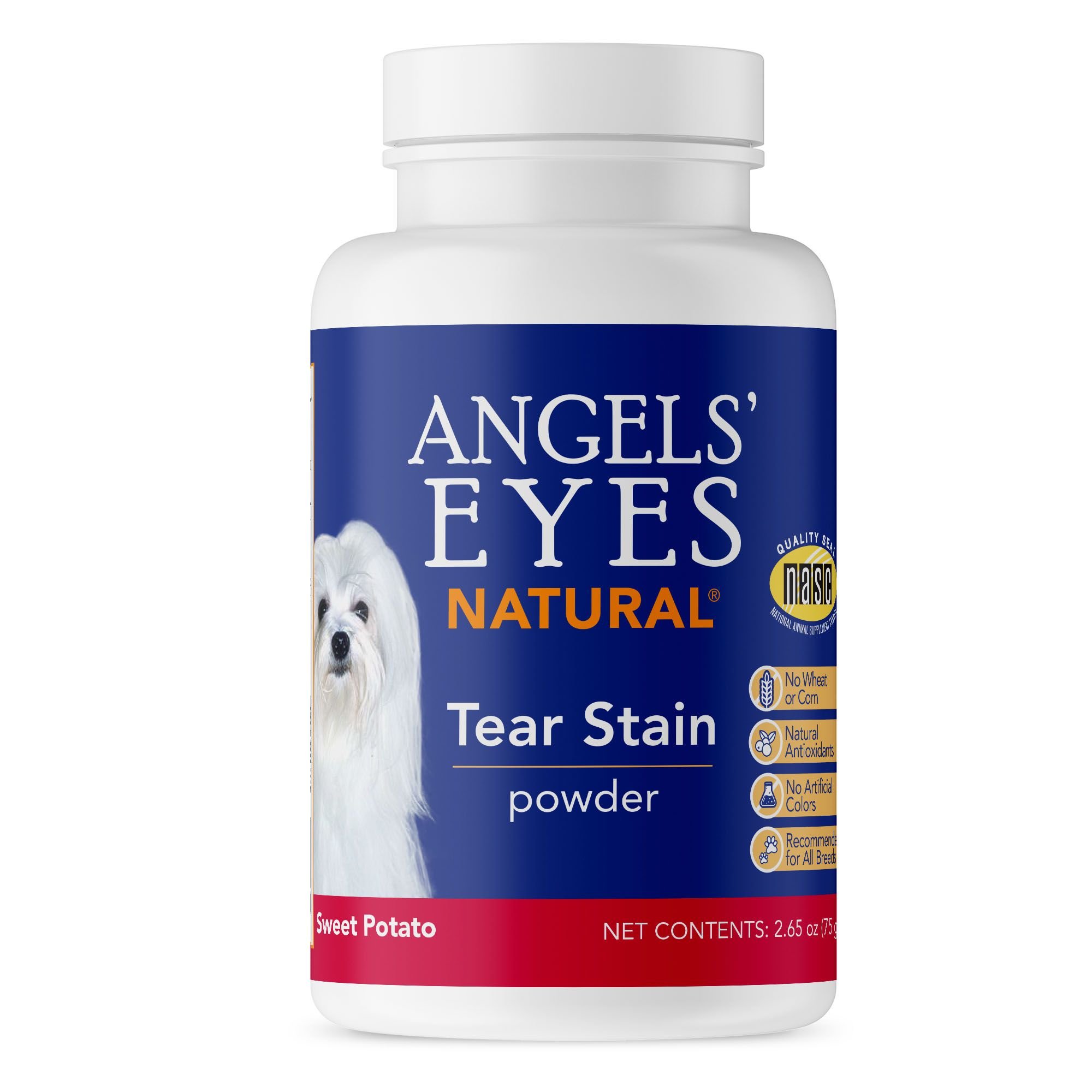 ANGELS' EYES Natural Sweet Potato Flavored Powder Tear Stain Supplement