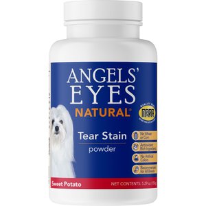 Angels' Eyes Natural Sweet Potato Flavored Powder Tear Stain Supplement for Dogs & Cats, 5.29-oz bottle