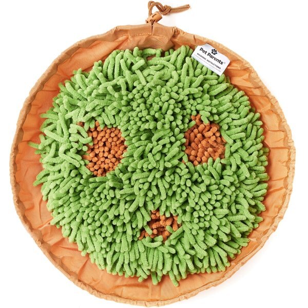 PET PARENTS Forager Snuffle Mat & Slow Feeder Dog Bowl, Meadow Natural