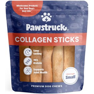 Pawstruck Collagen Stick Dog Treats, Small, 25 count
