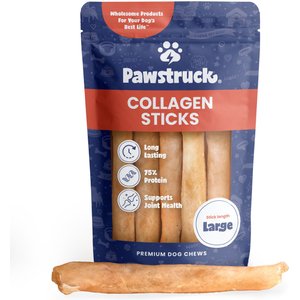 Pawstruck Collagen Stick Dog Treats, Large, 5 count