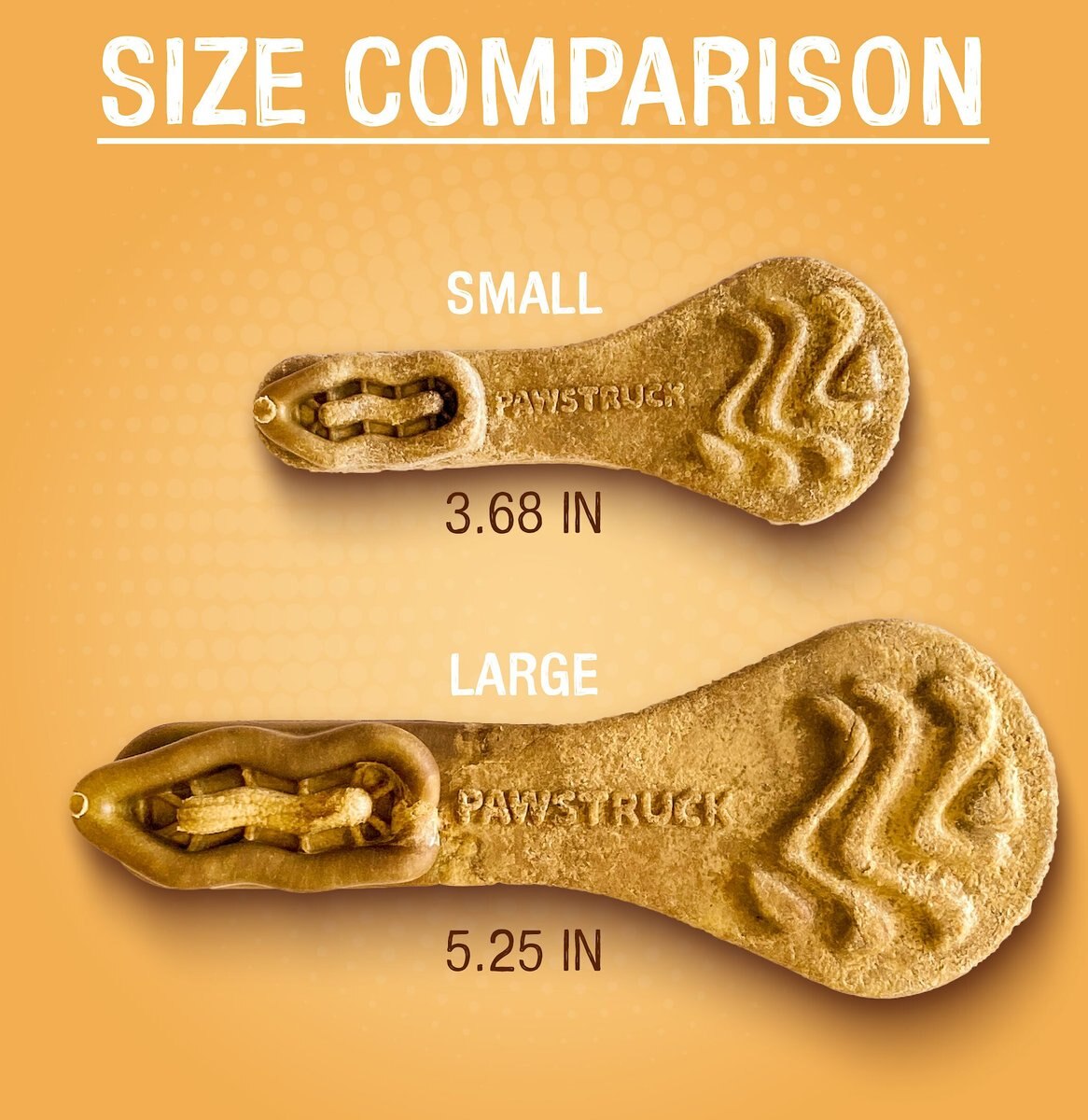 PAWSTRUCK Dental Chew Brush Large Dogs Treats, 30 count