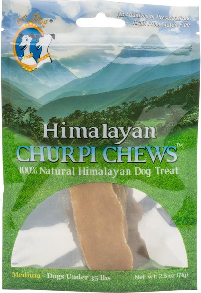 QT Dog Churpi Chews Natural Himalayan Yak Milk Dog Treats, Medium, 1 count slide 1 of 5
