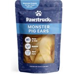 Pawstruck Monster Pig Ears Dog Treats, 4 count