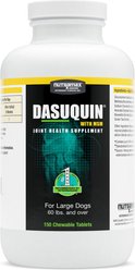 Nutramax Dasuquin Hip & Joint Chewable Tablets Joint Supplement for Large Dogs, 150 count