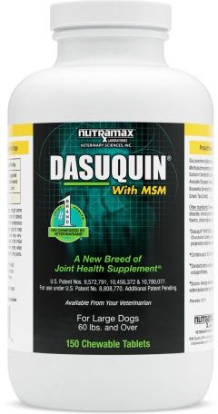 Nutramax Dasuquin Hip & Joint Chewable Tablets Joint Supplement for Large Dogs, 150 count slide 1 of 11