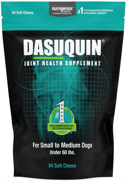 Nutramax Dasuquin Soft Chews Joint Supplement for Small & Medium Dogs, 84 count slide 1 of 11