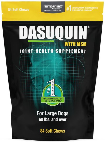 Nutramax Dasuquin Joint Health Soft Chews Supplement for Large Dogs, 84 count slide 1 of 11