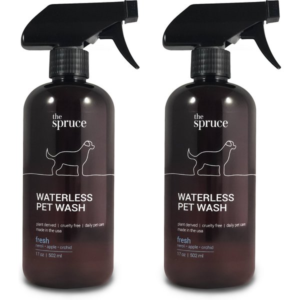 THE SPRUCE Waterless Fresh Pet Wash No Rinse Moisturizing Cat & Dog