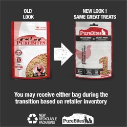 PureBites Chicken Breast Freeze-Dried Raw Cat Treats, 1.09-oz bag slide 2 of 7