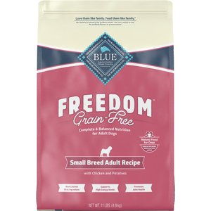 Blue Buffalo Freedom Small Breed Adult Chicken Recipe Grain-Free Dry Dog Food, 11-lb bag