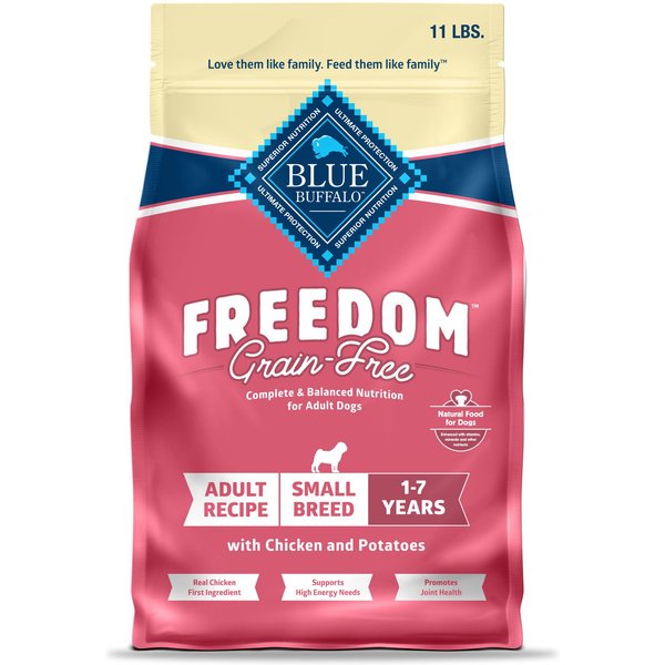 BLUE BUFFALO Freedom Small Breed Grain Free Chicken and Potatoes Dry Dog