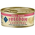 Blue Buffalo Freedom Small Breed Adult Chicken Recipe Grain-Free Canned Dog Food, 5.5-oz, case of 24