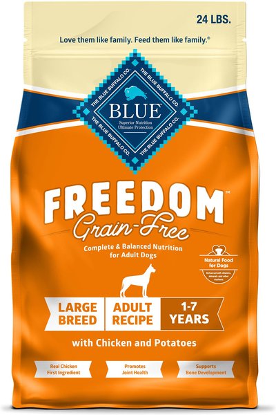 BLUE BUFFALO Freedom Large Breed Adult Chicken Recipe Grain Free