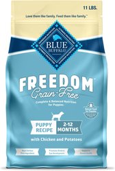 Blue Buffalo Freedom Puppy Chicken Recipe Grain-Free Dry Dog Food, 11-lb bag