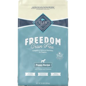 Blue Buffalo Freedom Puppy Chicken Recipe Grain-Free Dry Dog Food, 24-lb bag