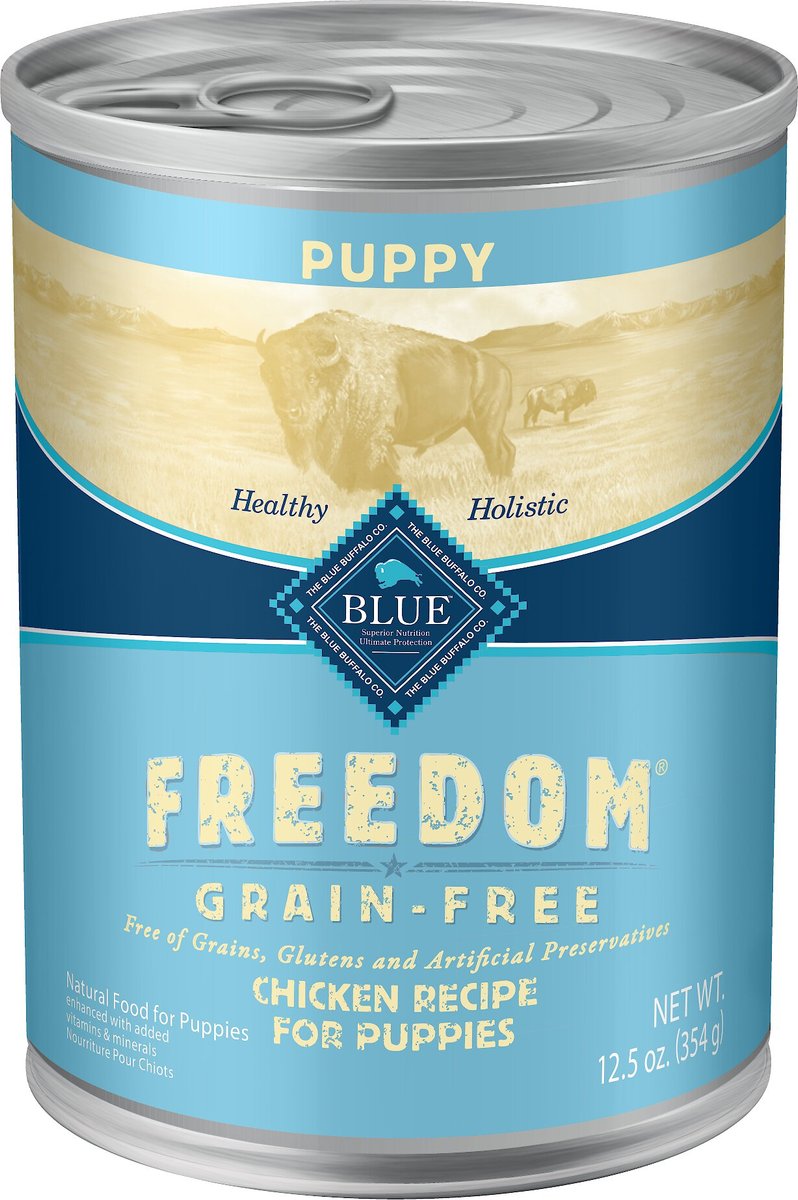 Blue buffalo clearance puppy food can