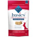Blue Buffalo Basics Skin & Stomach Care Biscuits Salmon & Potato Dog Treats, 6-oz bag