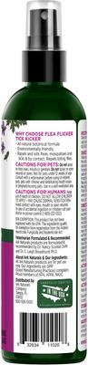 Show full view: Ark Naturals Flea Flicker! Tick Kicker! Dog & Cat Spray, 8-fl oz bottle slide 2 of 6
