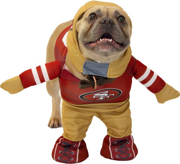 Modern Hero Running Dog Costume, San Francisco 49ers, Medium slide 1 of 2