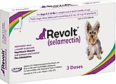 Revolt Topical Solution for Dogs, 5.1-10 lbs, (Purple Box), 3 Doses (3-mos. supply)