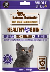 Whole Life Nature's Remedy Skin & Allergy Support Whole Food Cat Supplement, 4.5-oz bag
