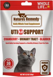 Whole Life Nature's Remedy UTI Support Whole Food Cat Supplement, 4.5-oz bag