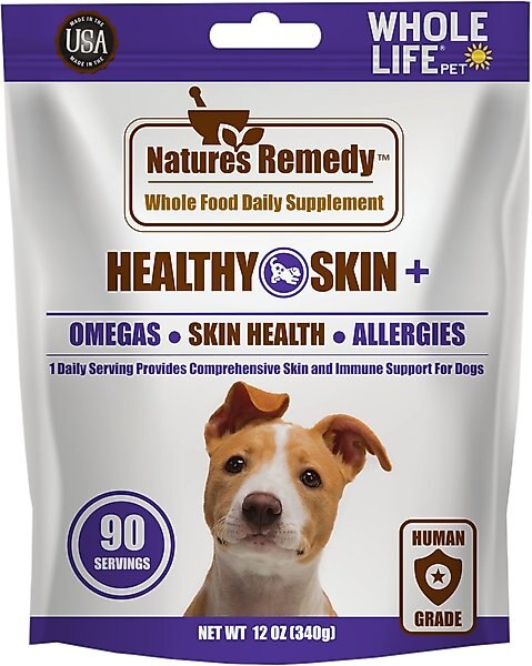 Whole Life Nature's Remedy Skin & Allergy Support Whole Food Dog Supplement, 12-oz bag slide 1 of 8