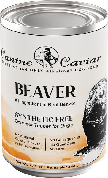 CANINE CAVIAR 95 Beaver Grain Free Canned Dog Food 13 oz case of 12 Chewy