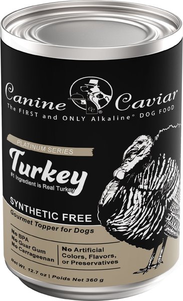 Canine Caviar Grain Free Synthetic Free Turkey Recipe Canned Dog Food Canine Caviar Grain Free Synthetic Free Turkey Recipe Canned Dog Food