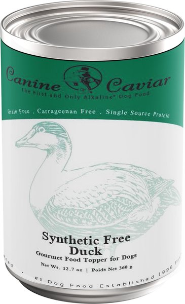Canine Caviar Duck & Sweet Potato Grain-Free Canned Dog Food Topper