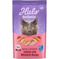Halo Holistic Wild-Caught Salmon & Whitefish Recipe Dry Cat Food, 6-lb bag